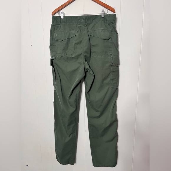 Tru-Spec Olive Green Cargo Tactical Pants Men's Size 36x35 rip stop utility - Picture 2 of 12